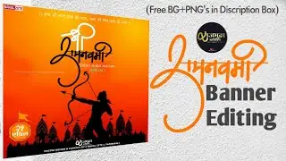 Ramnavmi Banner Editing 2021| Ramnavmi Banner Editing In PicsArt