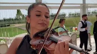 WELCOMING WEDDING BY CATALINA VIOLIN - AZZA EVENTS