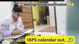 Day 20 IBPS calendar out😇🙏waiting  for SBI notification ✅️
