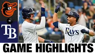 Orioles vs. Rays Game Highlights (4/9/22) | MLB Highlights