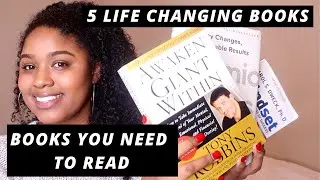 5 BEST SELF HELP BOOKS THAT WILL CHANGE YOUR LIFE AND LEVEL UP YOUR MINDSET - BOOK RECOMMENDATIONS
