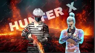 free fire  HUNTER X GAME PLAY ☠️☠️😮😮