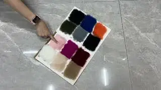 Fur Color Card Change Clothes#colors #fur #realfur #factory #wholesale