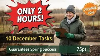 10 Garden Maintenance Tips for December | How to Keep Your Garden Alive This Winter ❄️