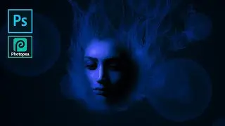 Create Stunning Blue Fire Portraits with These Photoshop Tricks