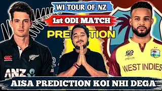 New Zealand vs West Indies 1st ODI Match Prediction, NZ vs WI 1st ODI, Hagley Oval Pitch Report