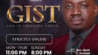 GOD IS SPEAKING TODAY (G.I.S.T.) EPISODE 345