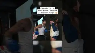 Awkward Moment as Ryan Garcia Tries It With Chloe #n3on #ryangarcia #chloeparker #livestream