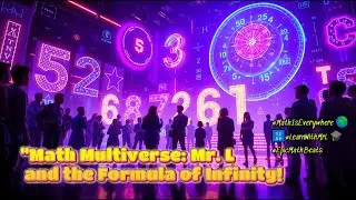 Math is Everywhere!  Fun & Catchy Math Song with Mr. L | Learn Math Through Music!