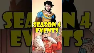 3 INSANE Events Coming in Invincible Season 4 🤯 #invincible #comics #shorts