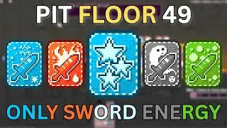 Defeating PIT FLOOR 49 With SWORD ENERGY.. | Block Tales Demo 4