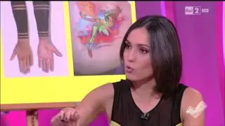 Alle Tattoo a Detto Fatto Rai2