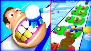 🦷Teeth Runner -- Android GamePlay Walkthrough -- 1