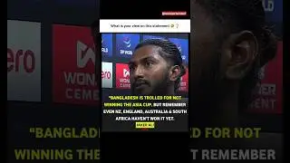 Your view on Jakir Ali statement 🤣🤡