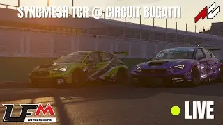 Syncmesh TCR By Low Fuel Motorsport | Circuit Bugatti | Season 20 Week 1 | Assetto Corsa | LIVE