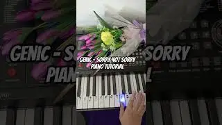 GENIC - Sorry not sorry Piano Tutorial #notpianika #notangka #pianotutorial #genic