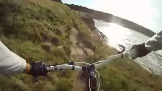 Autumn Big Surf at Peffersands,  Fatbike cycle