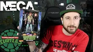 NECA TMNT DANNY PENNINGTON FIGURE (UNBOXING + REVIEW)