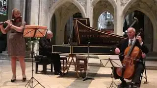 Michel Blavet Sarabanda from Flute Sonata 'La Vibray'