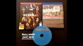 SCREAM VI Blu-ray Unboxing - Ghostface Halloween Slasher Comes Home on Physical Media