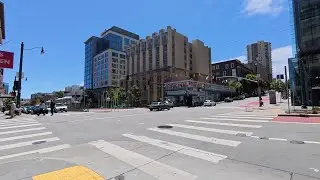 SF Geary Street from Stockton to Van Ness - Summer 2025 in San Francisco
