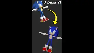 I fixed the Sonic Forces model