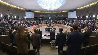 NATO's Stoltenberg opens North Atlantic Council meeting