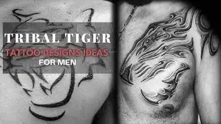 Tribal Tiger Tattoo Designs Ideas For Men