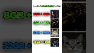 BEST PC RAM COMBO 2025 #shorts #pcgaming #pc #graphicscard #gpu #gaming #comparison