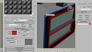 How To Create Window In 3ds Max-Window Glass Material 3ds max