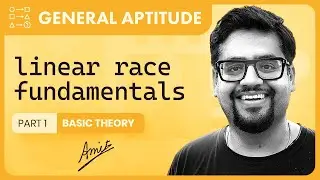Linear Race | Aptitude for GATE | COMPLETE CONCEPT AND TRICKS | TIME SPEED AND DISTANCE