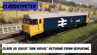 50035 'Ark Royal' Returns After Being Serviced By Dugmer Junction