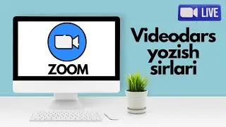 KOMPYUTERNI EKRANINI VIDEOGA OLISH UCHUN DASTURLAR || ZOOM DASTURIDA EKRAN ZAPIS QILISH
