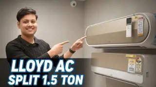 Lloyd 1.5 Ton 3 Star Inverter Split AC | 6 in 1 Convertible | Smart 4-Way Swing | GLS18I3FOHSW, 