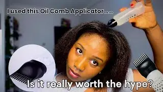 I tried this Hair Oil applicator, was it worth it? | Hair Oil applicator review.