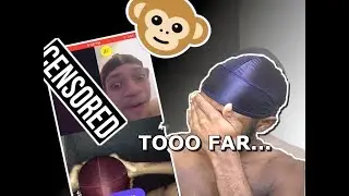 CAN I SUC YA D... PRANK!!!! MONKEY APP(GONE WILD)