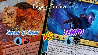 Sneak & Show vs Dimir Tempo - Paper Legacy MtG
