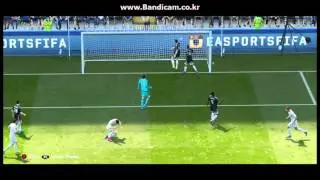 fifa16 chip shot (LT+ long pass)