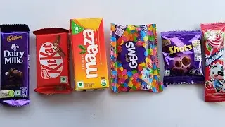 Cadbury Dairy milk  vs  kitkat  vs mango  vs gems  vs shorts  vs lollipop