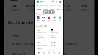 Day 19: Recovering ₹25,000 Loss &ndash; Daily Portfolio Update #DailyPortfolio #InvestmentJourney #shorts