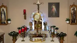 LIVE Eucharistic Adoration - Sisters of Divine Mercy