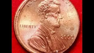 Error Coins: 2000 Lincoln Penny - Off Center