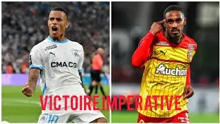 OM vs Lens: le choc de la 19e journée. #omvslens #rclens #olympiquedemarseille #masongreenwood 