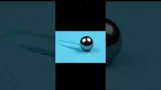 Rolling Metal Ball Over Sand 😌💙 | Pure ASMR Satisfaction
