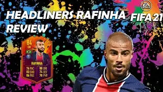 Perfect player to link to Neymar?! | 84 rated HEADLINER RAFINHA | FIFA 21 Review |