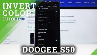 How to Enable Color Inversion in DOOGEE S50 &ndash; Invert Display Colors