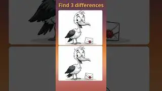 Find 3 Differences &ndash; Spot the Difference Challenge #Shorts Spot Them Before Time Runs Out ⏱️