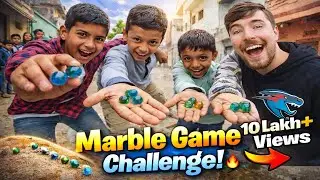 10 Lakh+ Views 😱 Marble Game Challenge | MrBeast Style Game Vlog | nazimedits-1 #mrbeast #game 