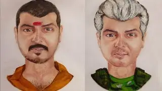 Thala Ajith Journey Art | Gokul cool art | Ajith Kumar | Journey Art #shorts