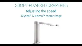 Somfy-powered Curtains: Adjusting the Speed